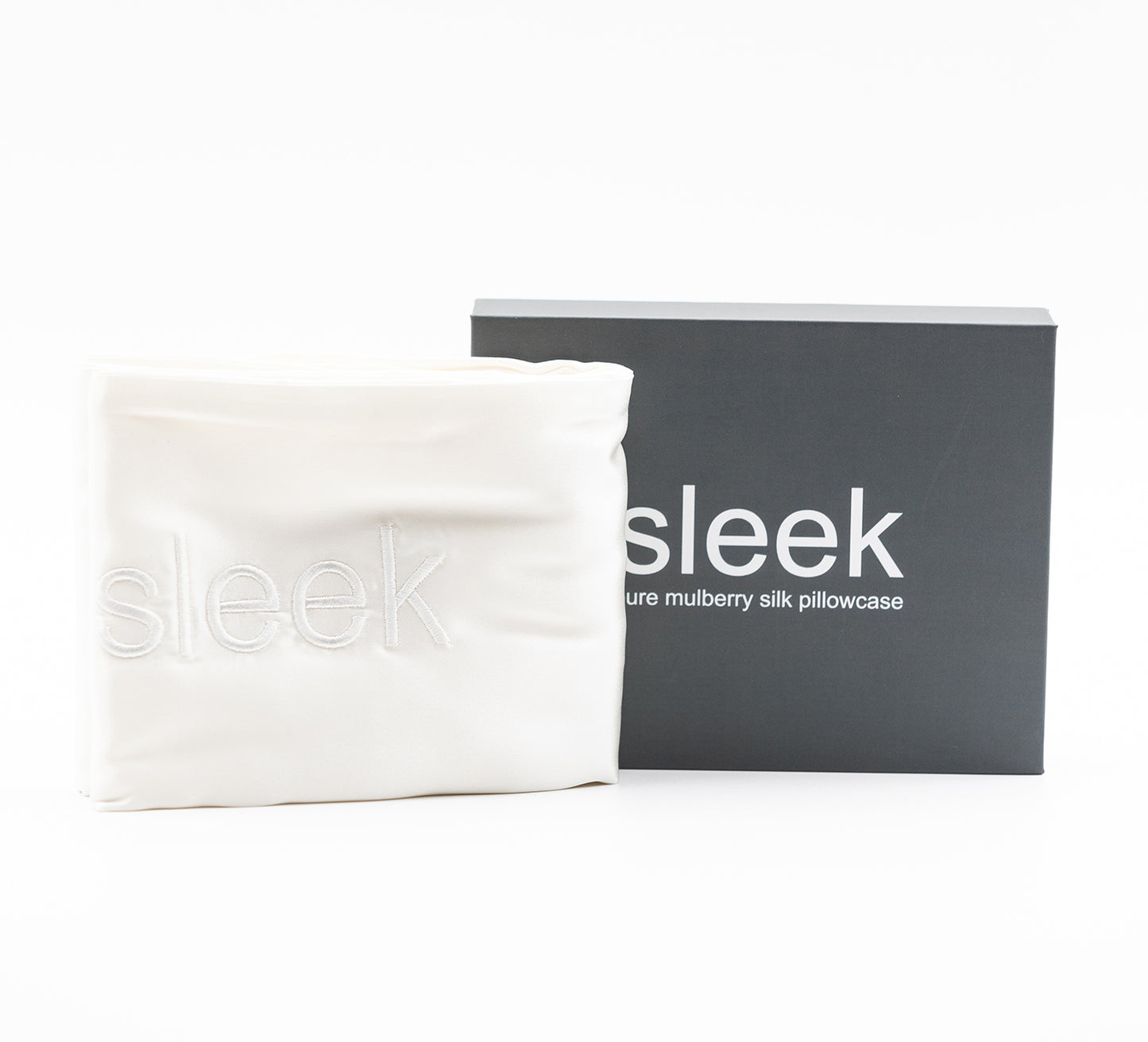 White Silk Pillowcase